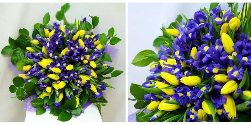 Букет Ирисовый Рай